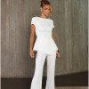 CONJUNTO FABIANE ASSIMÉTRICO ALFAITARIA - OFF WHITE