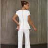 CONJUNTO FABIANE ASSIMÉTRICO ALFAITARIA - OFF WHITE