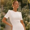 VESTIDO MARISTELA MULLET SAIA DUPLA - BRANCO