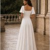 VESTIDO ANA MARIA MANGA SINO - BRANCO