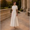 VESTIDO MANU LONGUETE BOTÕES - OFF WHITE