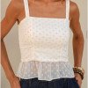 BLUSA VANESSA BARRA PIPOCA - BRANCO