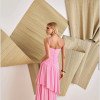 VESTIDO BIA LONGO CAMADAS - ROSA