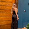 CONJUNTO VERÔNICA ALFAIATARIA BICOLOR - PRETO COM BRANCO