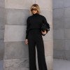 CONJUNTO GEÓRGIA BLUSA E CALÇA MODAL - PRETO