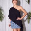 BATA CAMILA NULA MANGA ATELIER - PRETO