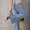 CALÇA BIRMINGHAM JEANS FLARE - AZUL