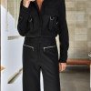 CONJUNTO LIVERPOOL ALFAIATARIA TEXTURIZADA - PRETO