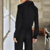 CONJUNTO LIVERPOOL ALFAIATARIA TEXTURIZADA - PRETO