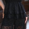 CONJUNTO JASMIN RENDA AVELUDADO - PRETO