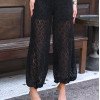 CONJUNTO JASMIN RENDA AVELUDADO - PRETO
