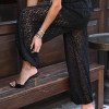 CONJUNTO JASMIN RENDA AVELUDADO - PRETO