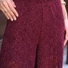 CONJUNTO JASMIN RENDA AVELUDADO - MARSALA