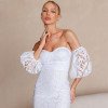 VESTIDO MIDI LAISE GREICE - OFF WHITE