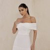 VESTIDO KELLYN OMBRO A OMBRO - OFF WHITE