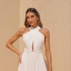 VESTIDO KELLY LONGO TULE NOIVINHAS - OFF WHITE