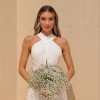 VESTIDO KELLY LONGO TULE NOIVINHAS - OFF WHITE