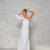 VESTIDO LONGUETE UM OMBRO RENNES - OFF WHITE