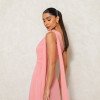 VESTIDO LONGO FENDA ROBERTA - ROSÉ