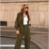 CALÇA NOVA ZELÂNDIA CARGO CUPRO - VERDE MILITAR