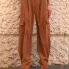 CALÇA NOVA ZELÂNDIA CARGO CUPRO - CARAMELO