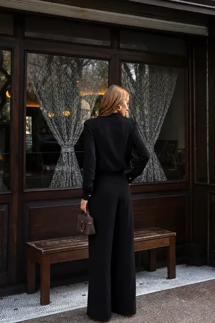 CONJUNTO LUANA ALFAIATARIA - PRETO