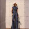 CONJUNTO ALICE SARJA - AZUL JEANS