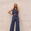 CALÇA BERLIM JEANS BOLSOS - AZUL