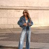 CALÇA KEILA JEANS CÓS ELÁSTICO - AZUL