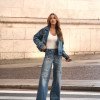 CALÇA KEILA JEANS CÓS ELÁSTICO - AZUL