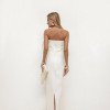 VESTIDO HELOISA ALFAIATARIA LONGUETE MAXI FLOR - OFF WHITE