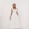VESTIDO JASMINE GODÊ FLOWERS ALFAIATARIA - OFF WHITE