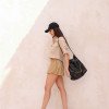 SHORTS CURTO BALONÊ SAMIRA - CAMEL