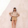 SHORTS CURTO BALONÊ SAMIRA - CAMEL