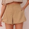 SHORTS CURTO BALONÊ SAMIRA - CAMEL
