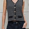 BLUSA ATENAS MODA LISTRADA - PRETO