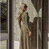 CONJUNTO ADELINE BLUSA E CALÇA MOLETINHO - MILITAR