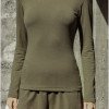 CONJUNTO ADELINE BLUSA E CALÇA MOLETINHO - MILITAR