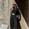 CONJUNTO ADELINE BLUSA E CALÇA MOLETINHO - PRETO