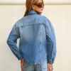 JAQUETA JEANS BICOLOR