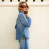 JAQUETA JEANS BICOLOR