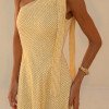 VESTIDO LONGUETE PRISCILA LINEN BORDADO LISTRAS - CAMOMILA