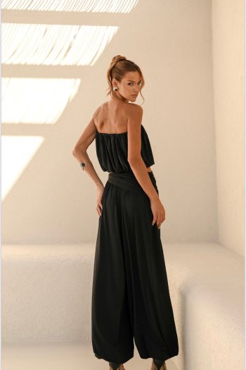 CONJUNTO LOREN BLUSÊ E CALÇA ALADIM - PRETO