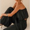 CONJUNTO LOREN BLUSÊ E CALÇA ALADIM - PRETO