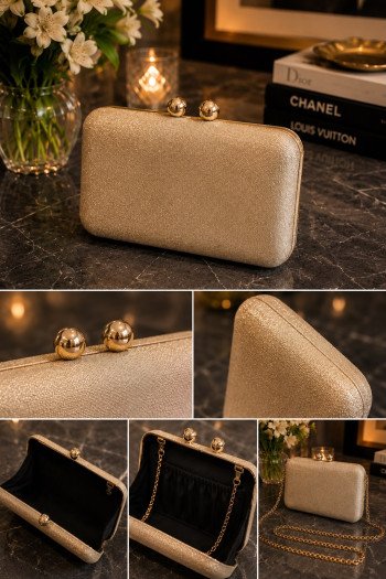 CLUTCH FESTA LUXUS - DOURADO