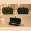 CLUTCH FESTA EXPLENDORE PEDRARIA - VERDE