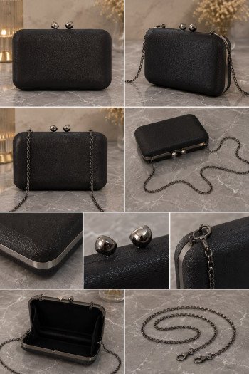 CLUTCH FESTA LUXUS - PRETO