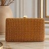 CLUTCH FRANÇA PEDRARIA - DOURADA