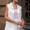 COLETE ATENAS MAXI FORRADO - OFF WHITE