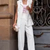 COLETE ATENAS MAXI FORRADO - OFF WHITE